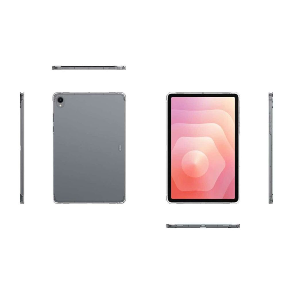Samsung Galaxy Tab S12 Plus Stöttåligt TPU-skal - Transparent