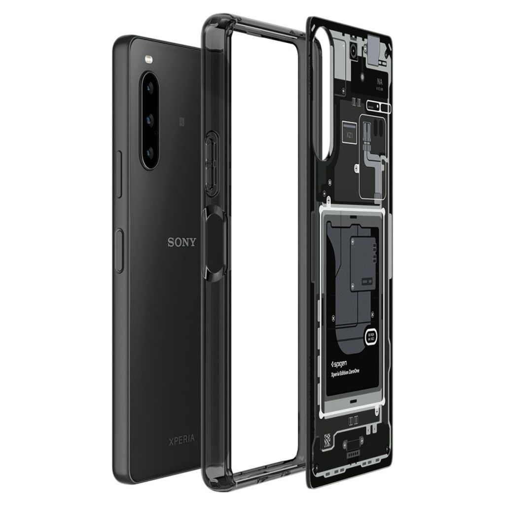 Spigen Ultra Hybrid Zero One Deksel til Sony Xperia 10 V - Mørkgrå