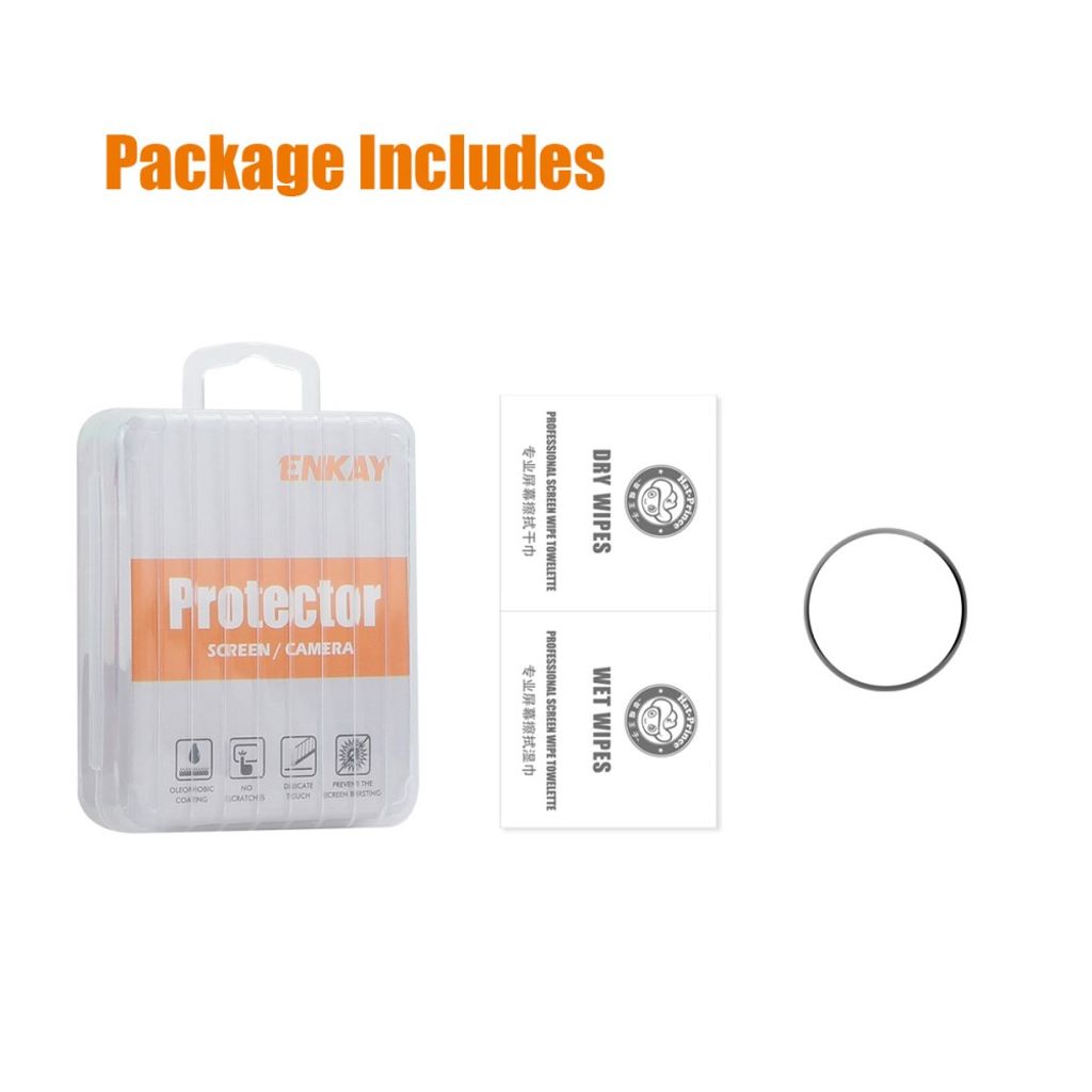 ENKAY HAT PRINCE Garmin Instinct 3 45mm Screen Protector, 3D - Transparent