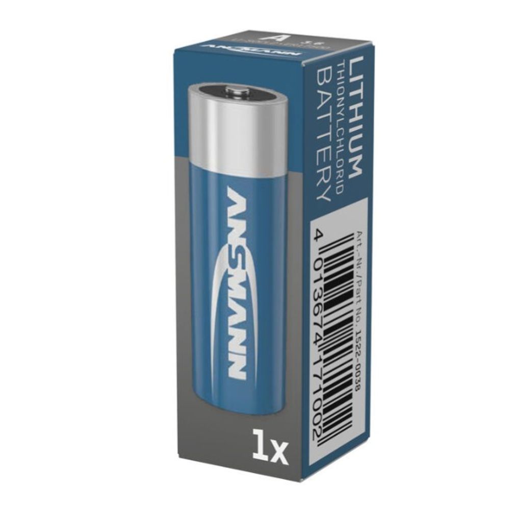 Ansmann 3.6V ER17500 A Litiumbatteri