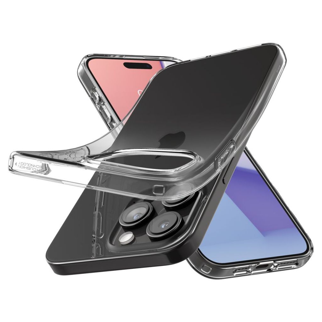 Spigen Liquid Crystal Case for iPhone 15 Pro - Transparent