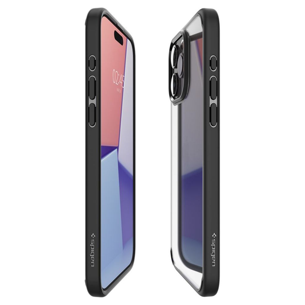 Spigen Ultra Hybrid Deksel til iPhone 15 Pro Max - Matte Black