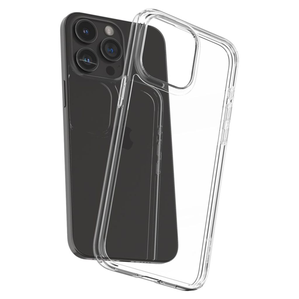 Spigen Airskin Hybrid Deksel til iPhone 15 Pro Max - Gjennomsiktig