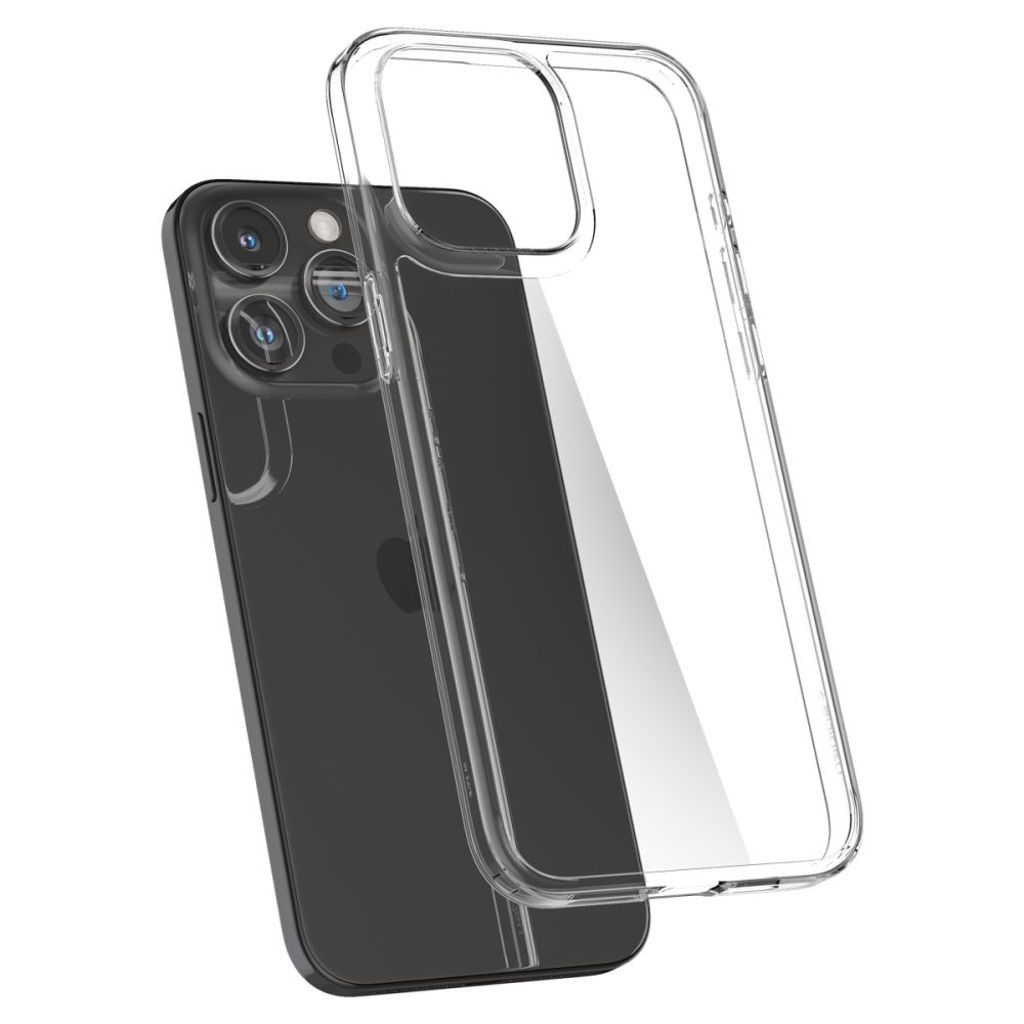 Spigen Airskin Hybrid Deksel til iPhone 15 Pro Max - Gjennomsiktig