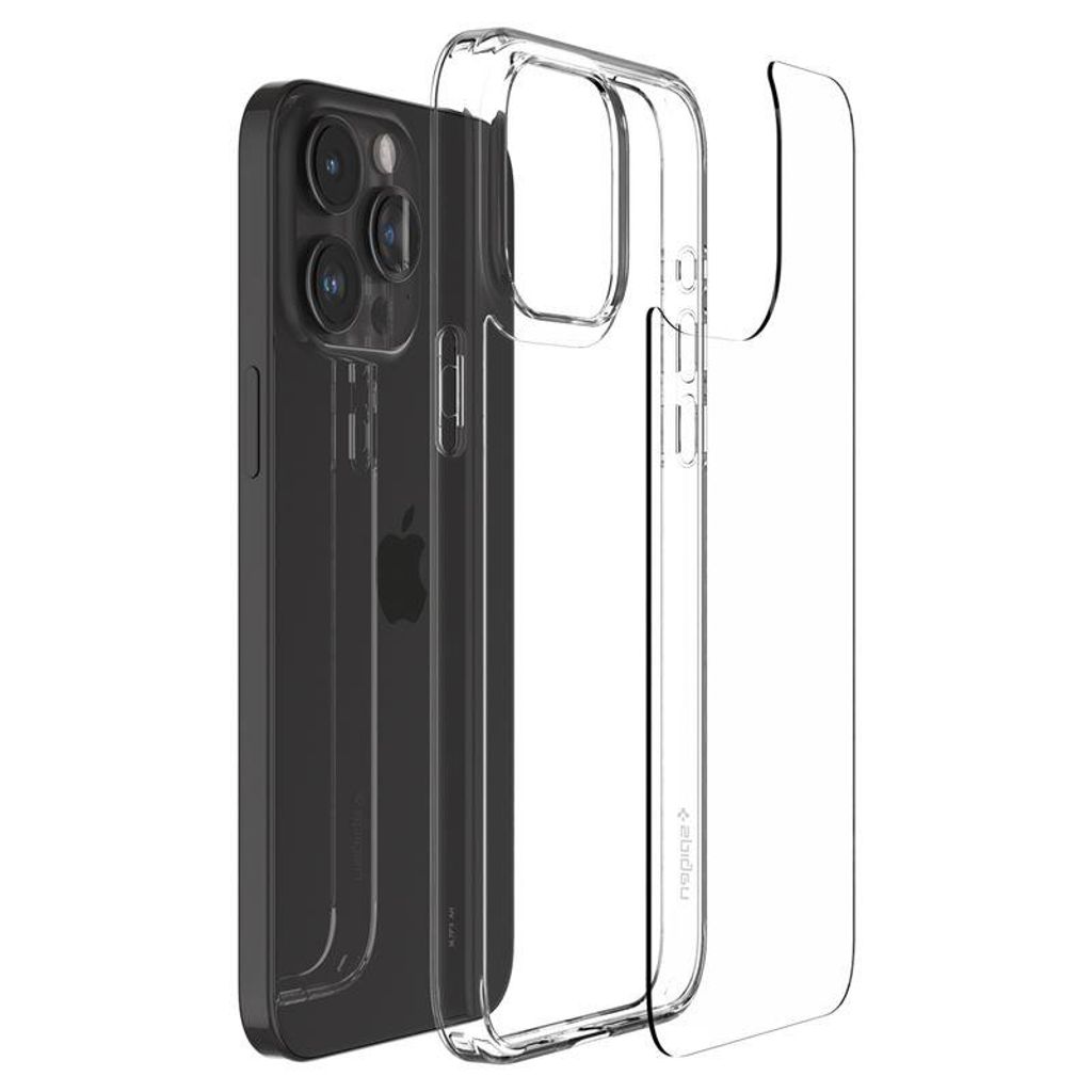 Spigen Airskin Hybrid Deksel til iPhone 15 Pro Max - Gjennomsiktig
