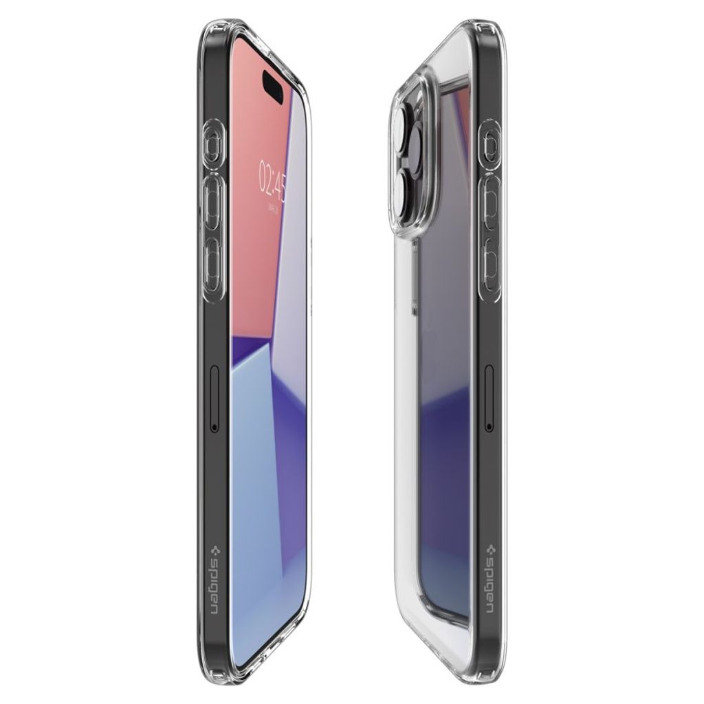 Spigen Liquid Crystal Deksel til iPhone 15 Pro Max - Gjennomsiktig