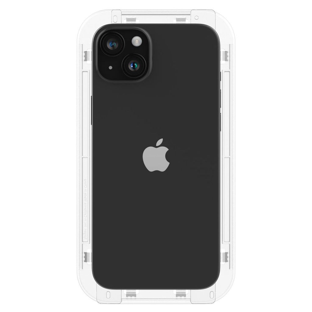 Spigen Glas.tR EZ Fit FC Skjermbeskytter til iPhone 15 Plus