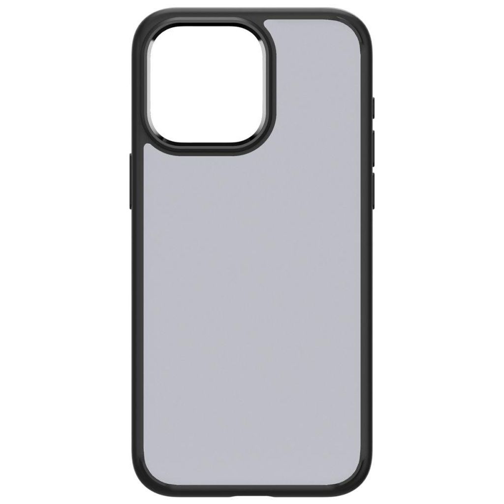 Spigen Ultra Hybrid Deksel til iPhone 15 Pro Max - Gjennomsiktig svart