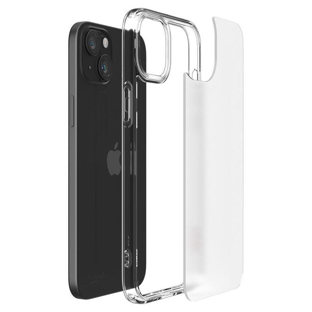 Spigen Ultra Hybrid Deksel til iPhone 15 Plus - Gjennomsiktig matt