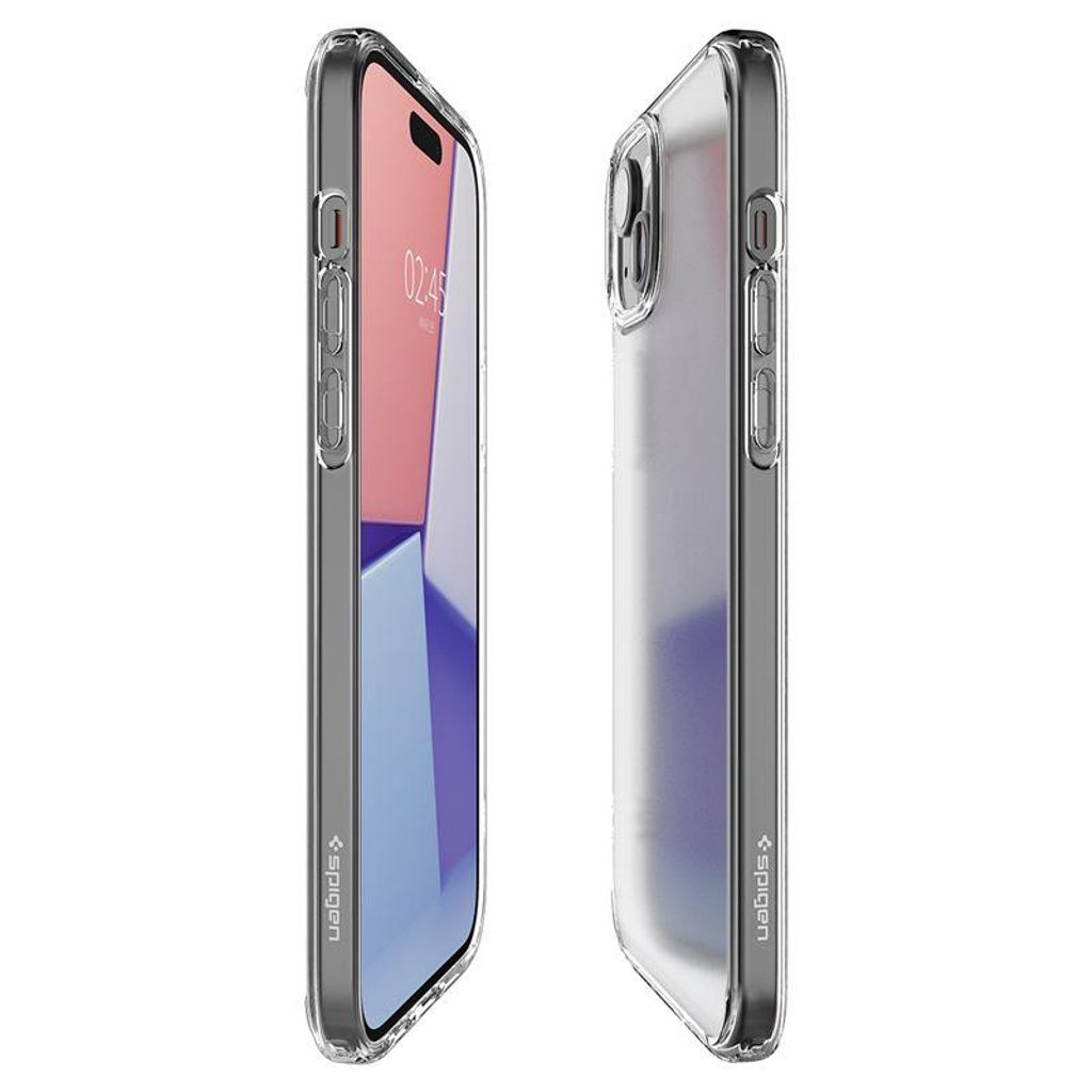 Spigen Ultra Hybrid Deksel til iPhone 15 Plus - Gjennomsiktig matt