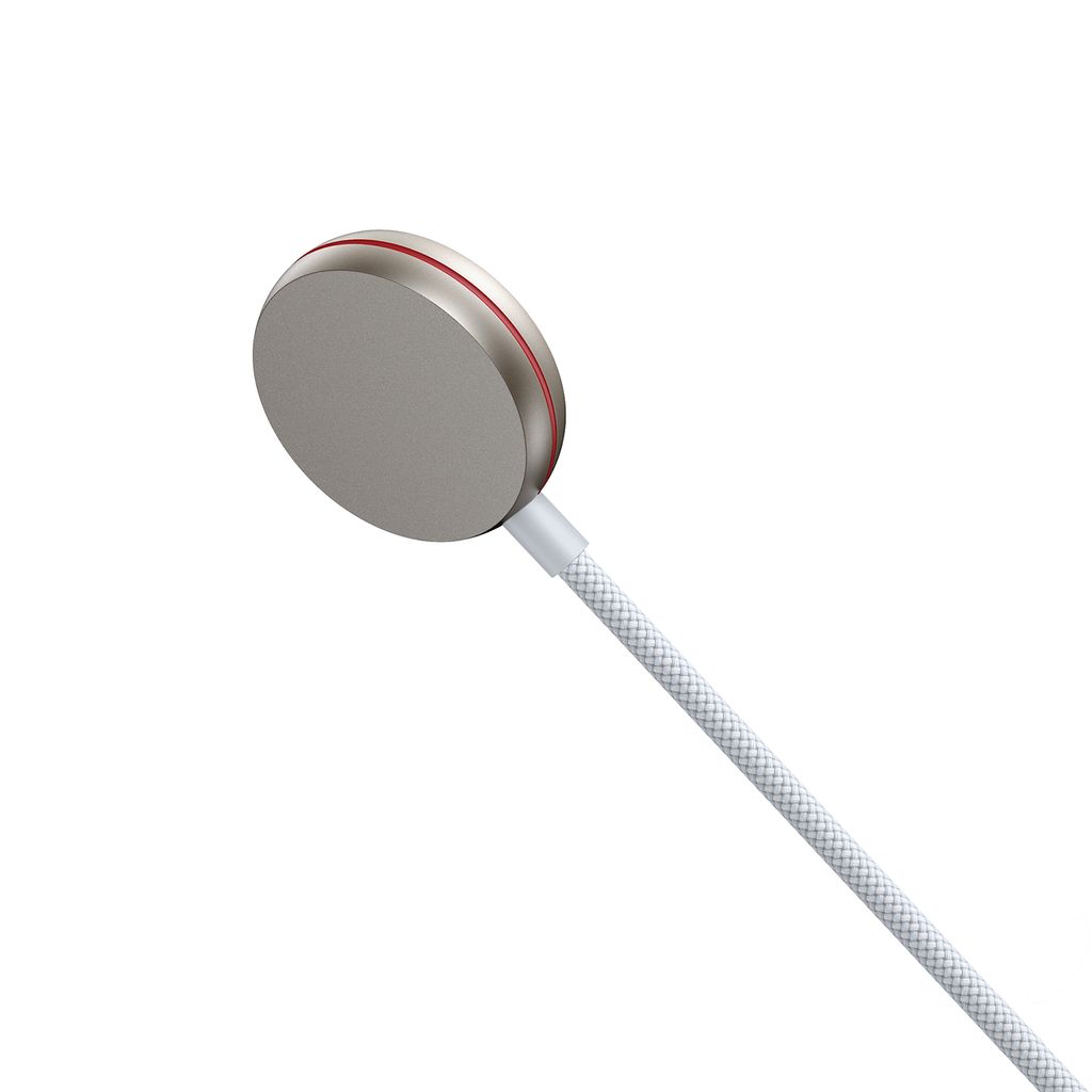 Joyroom S-IW012 Lightning-kabel og induktiv lader til Apple Watch – hvit