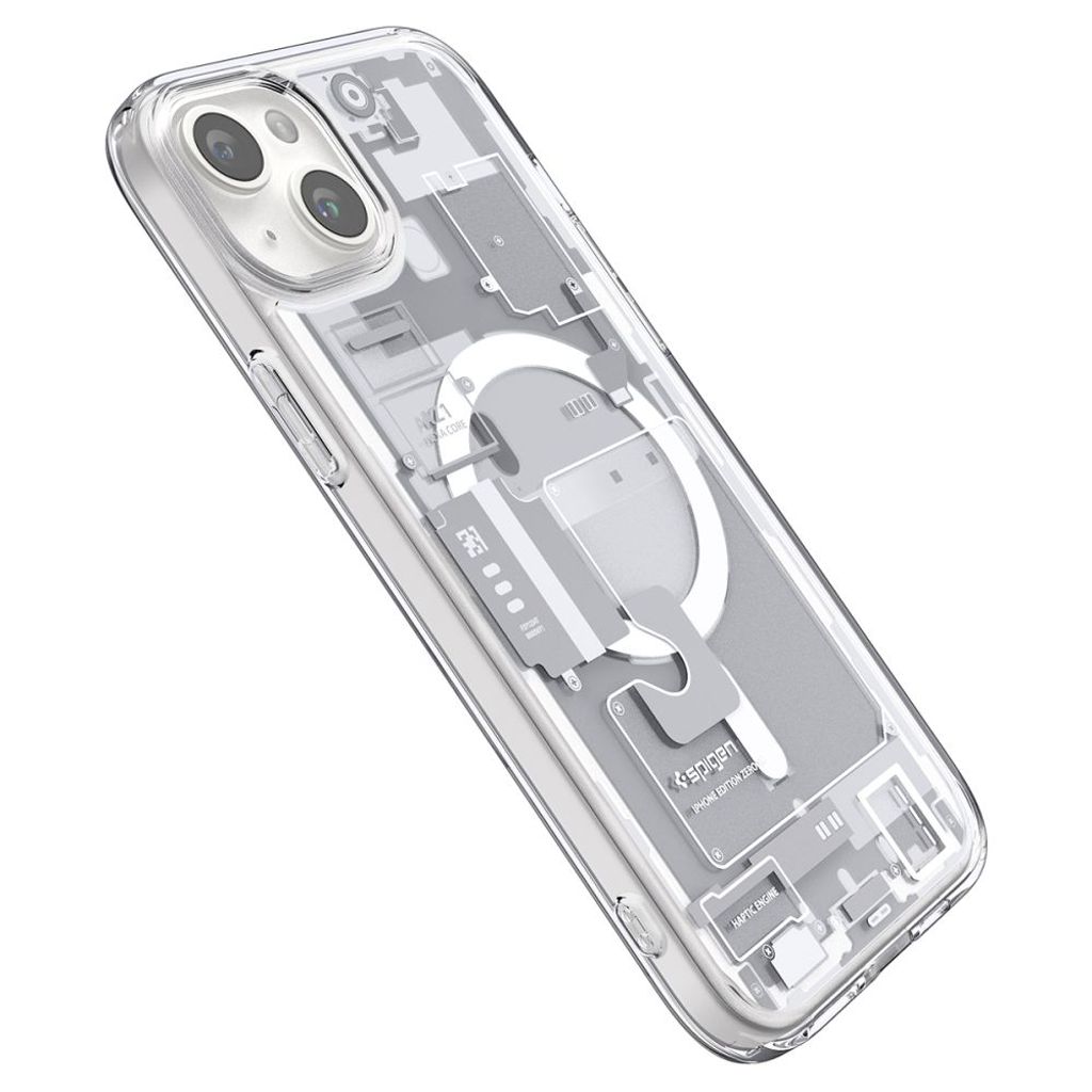 Spigen Ultra Hybrid MagSafe Zero One Deksel til iPhone 15 Plus - Hvit