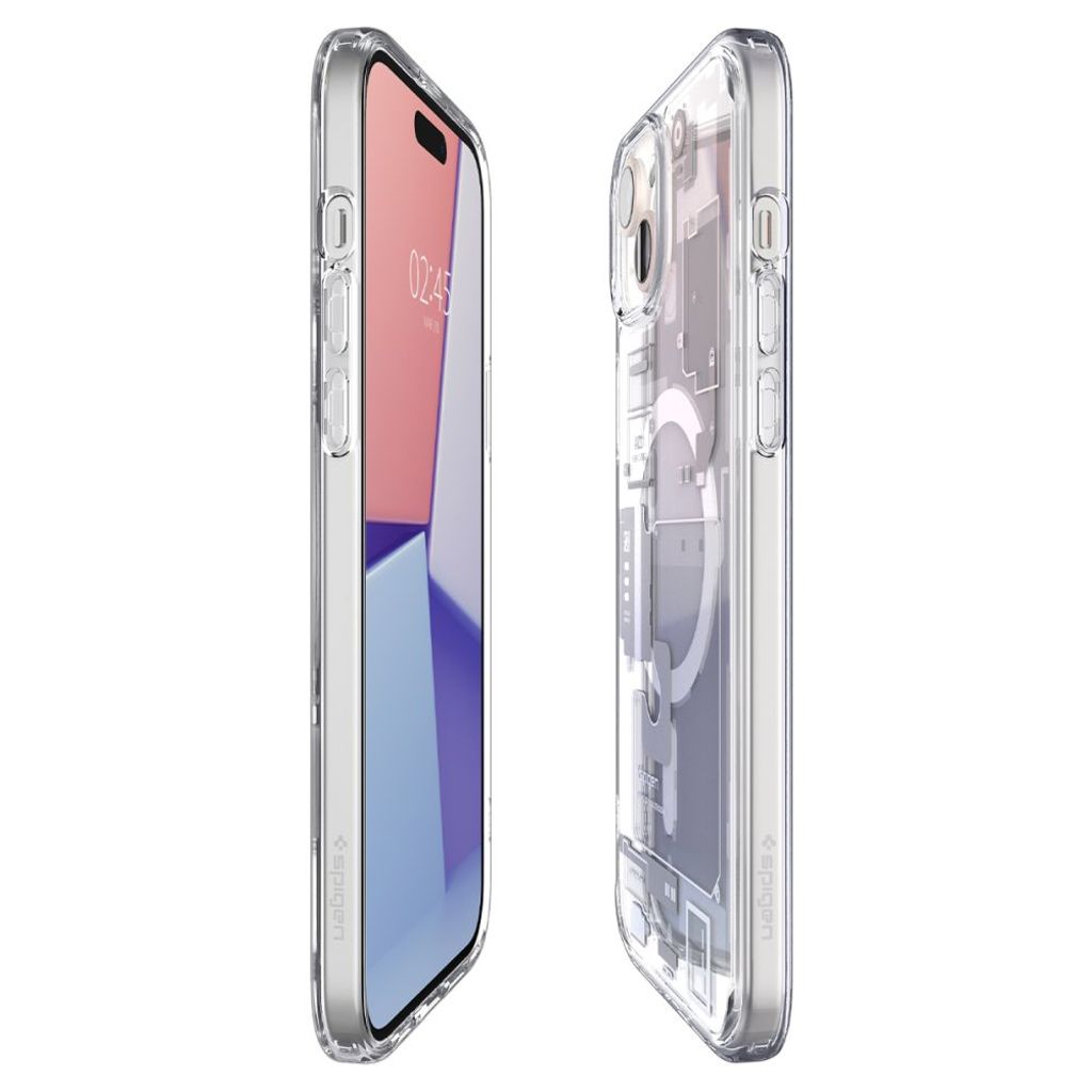 Spigen Ultra Hybrid MagSafe Zero One Deksel til iPhone 15 Plus - Hvit