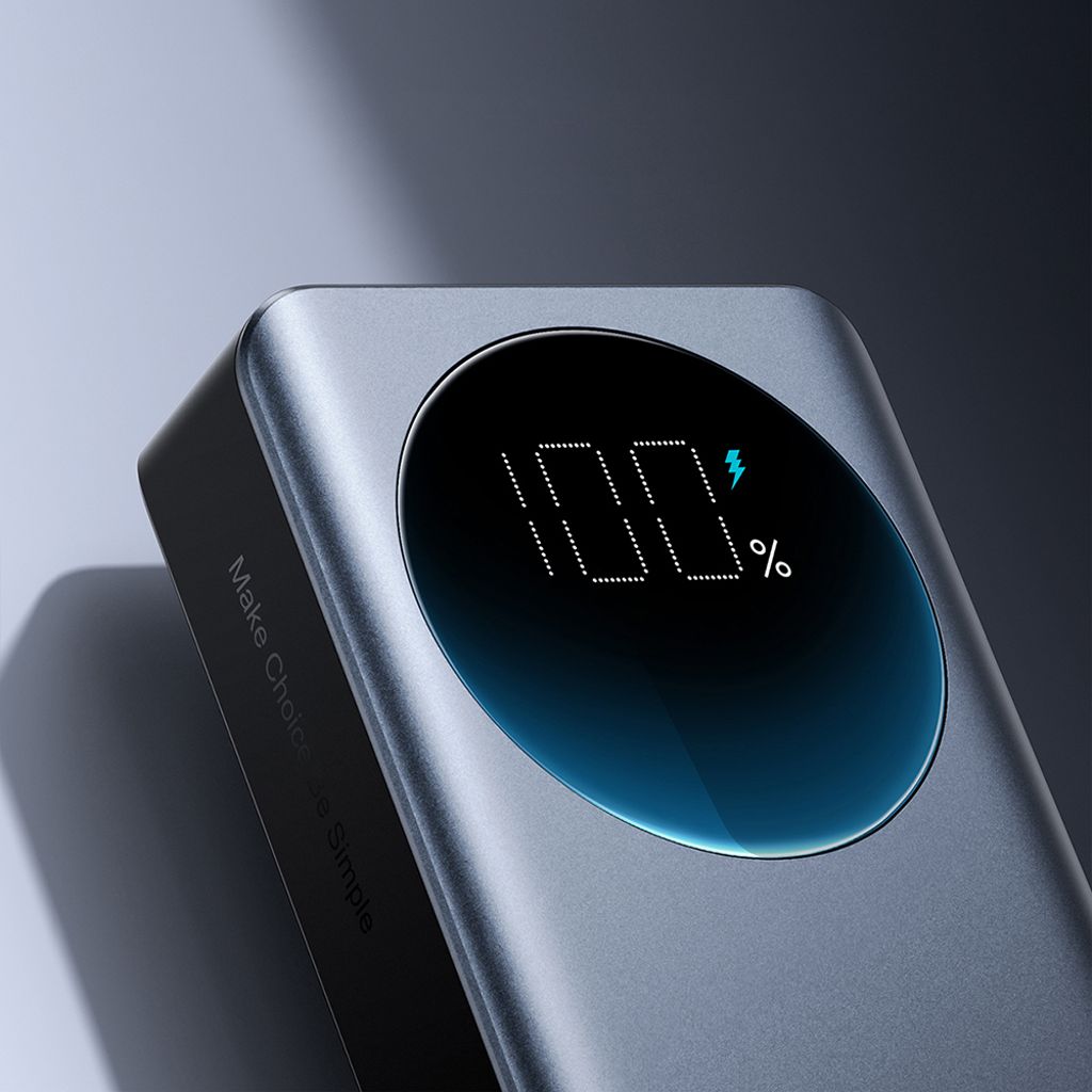 Joyroom powerbank 65W 20000mAh svart (JR-PBF04)