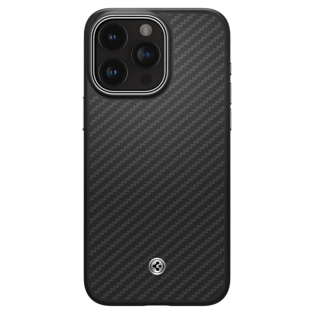 Spigen Enzo Aramid MagSafe Case for iPhone 15 Pro - Matte Black