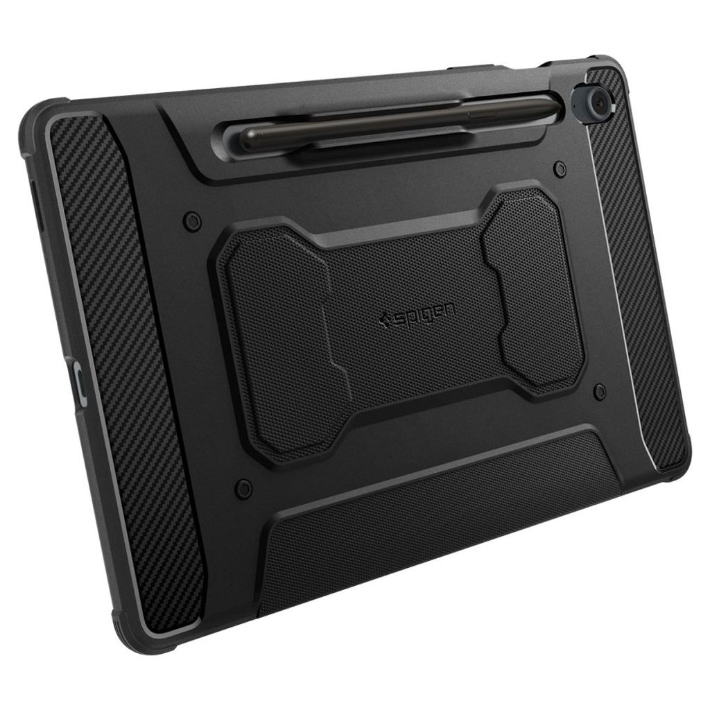 Spigen Rugged Armor Pro Fodral till Samsung Galaxy Tab S9 FE - Svart