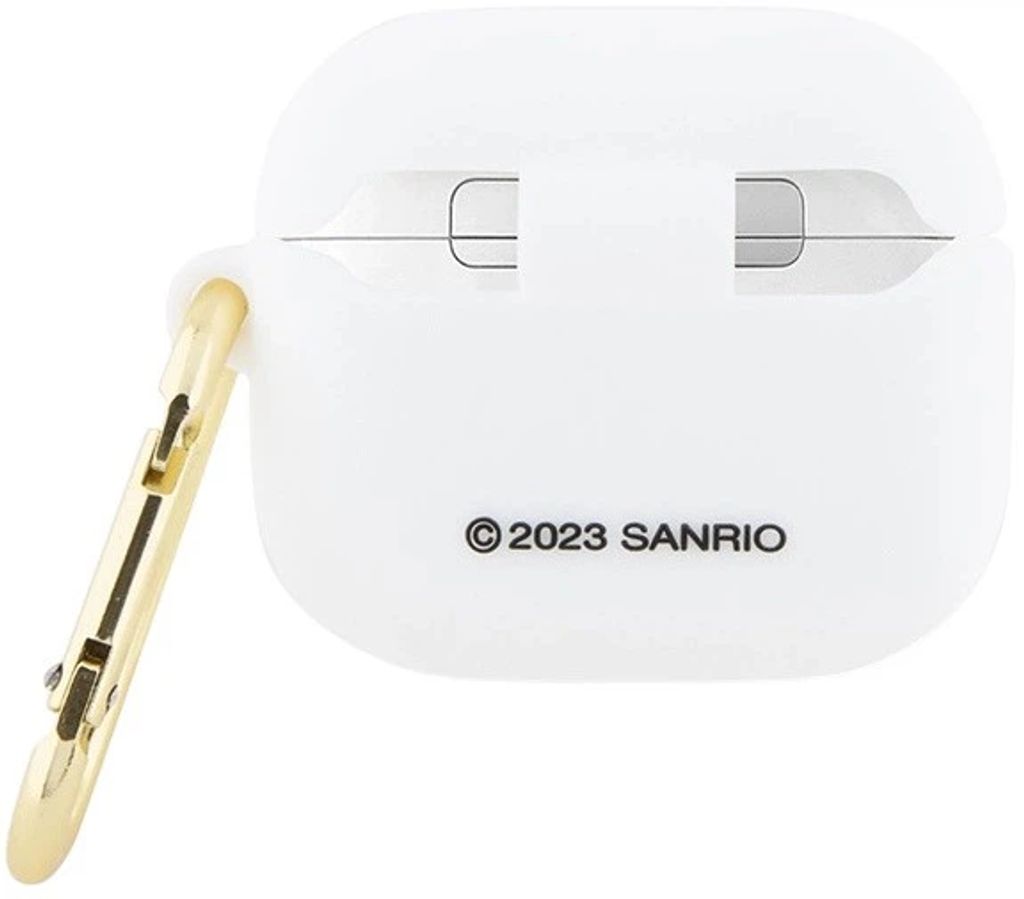 Hello Kitty 3D Silikon Fodral till Airpods 3 - Vit