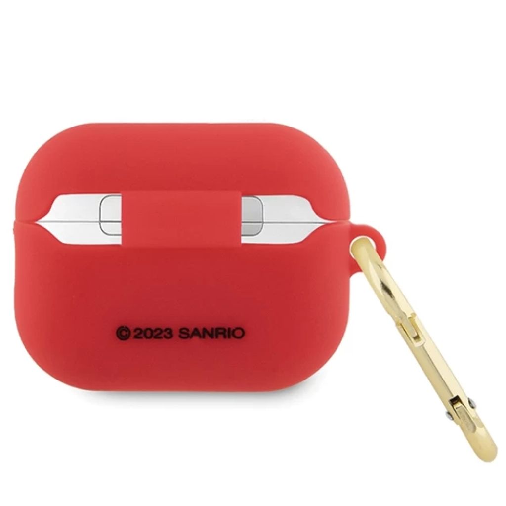 Hello Kitty 3D Silikon Fodral till Airpods Pro 2 - Röd