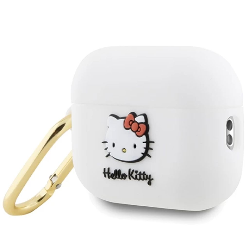 Hello Kitty 3D Silikon Fodral till Airpods Pro 2 - Vit