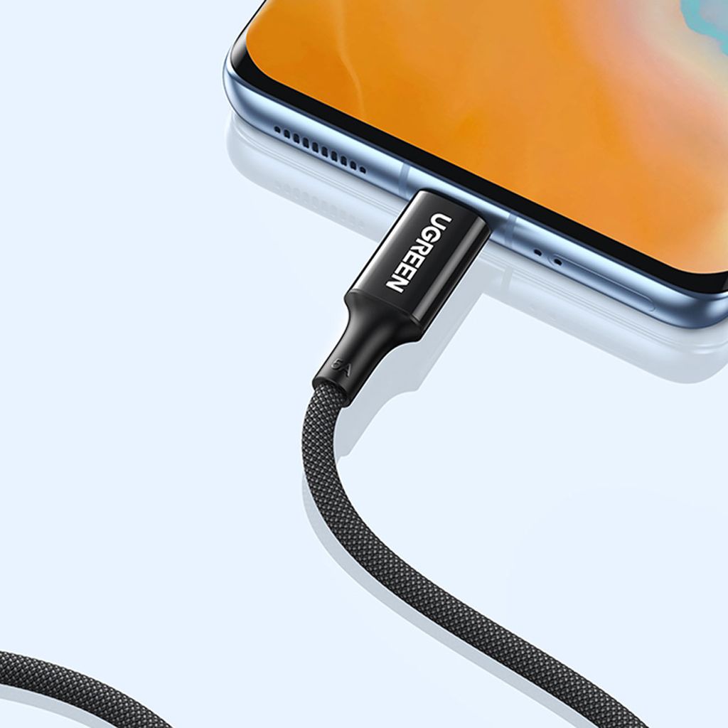 Ugreen US557 USB-C/USB-C PD kabel 100W 1m - sort
