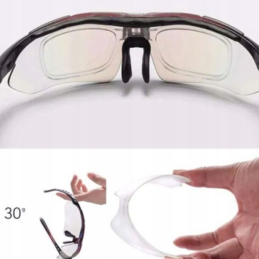 Rockbros 10003 polariserade cykelglasögon – Svart