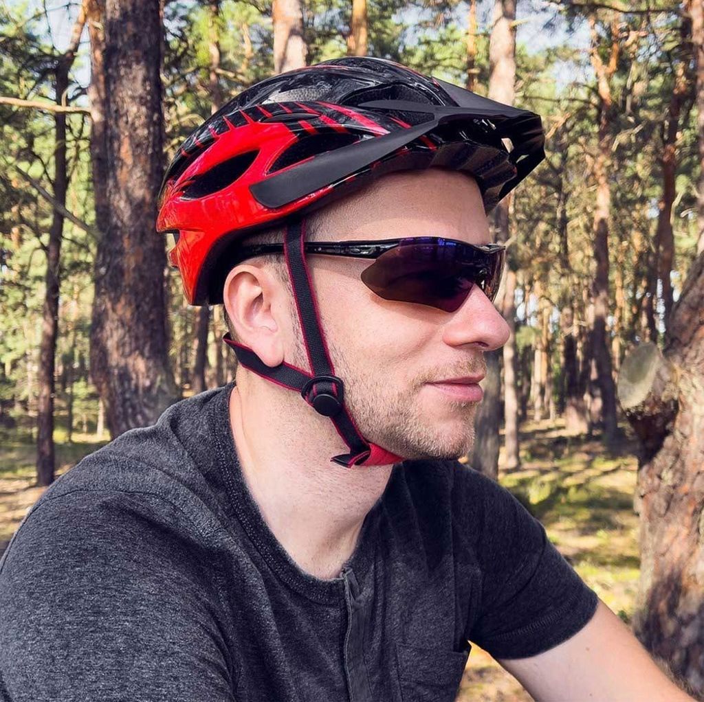 Rockbros 10003 polariserade cykelglasögon – Svart