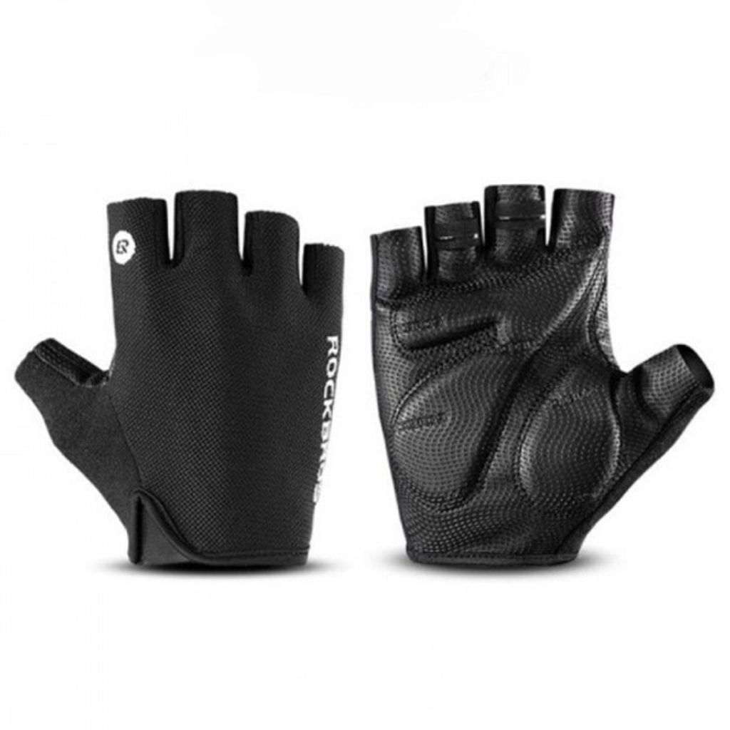 Rockbros S106BK pyöräilyhanskat, koko S – mustat