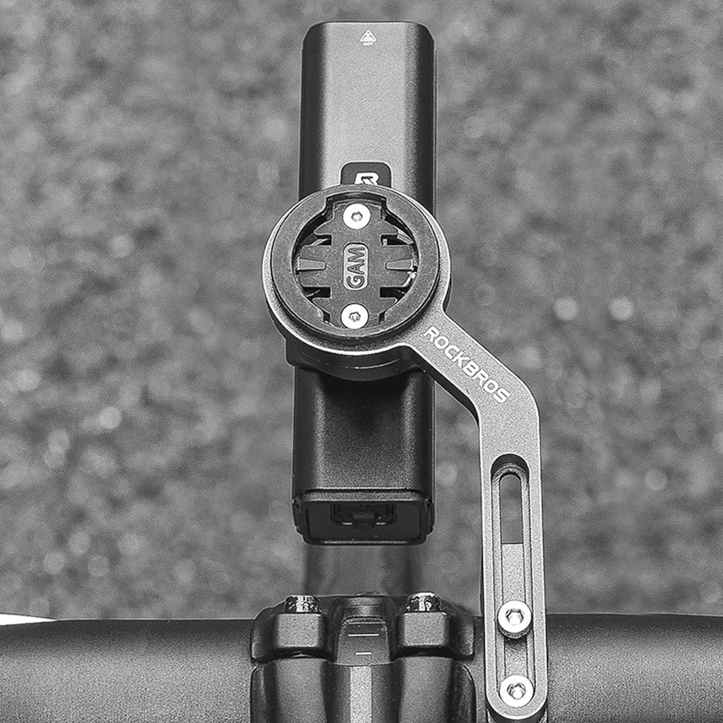 Rockbros sykkellykt foran 1000 lm + USB-C - USB-A-kabel - svart