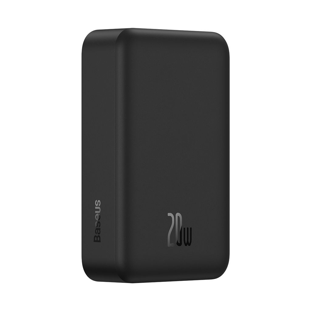 Baseus Magnetic Mini 20000 mAh 20W powerbank – svart + USB-C-kabel
