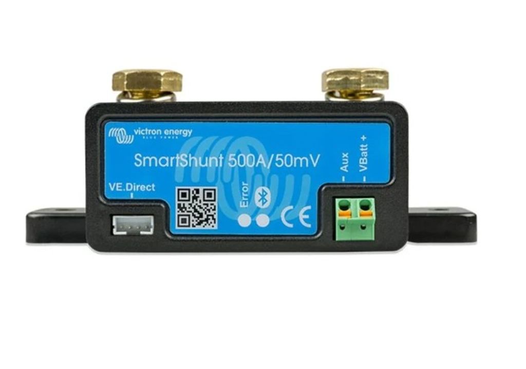 Victron SmartShunt Akkuvalvontalaite 500A/50mV Bluetoothilla