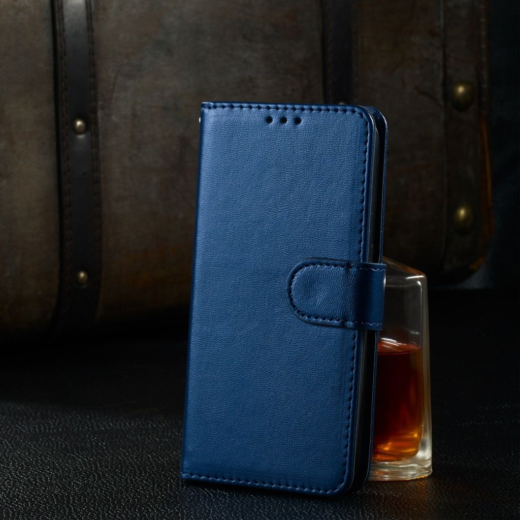 iPhone 6/6s Lommeboketui med Stativ - Blå