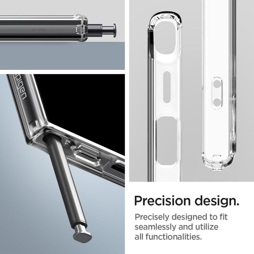 Spigen Ultra Hybrid Cover til Samsung Galaxy S24 Ultra - Gennemsigtig