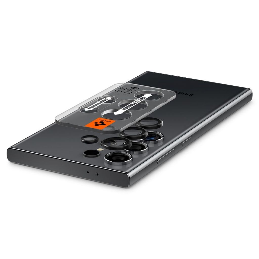 Spigen Optik.tR EZ Fit 2-pack Linsebeskytter til Samsung Galaxy S24 Ultra