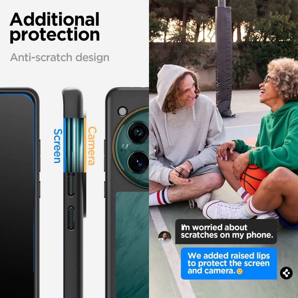 Spigen Ultra Hybrid Kuori OnePlus 12 - Matte Black