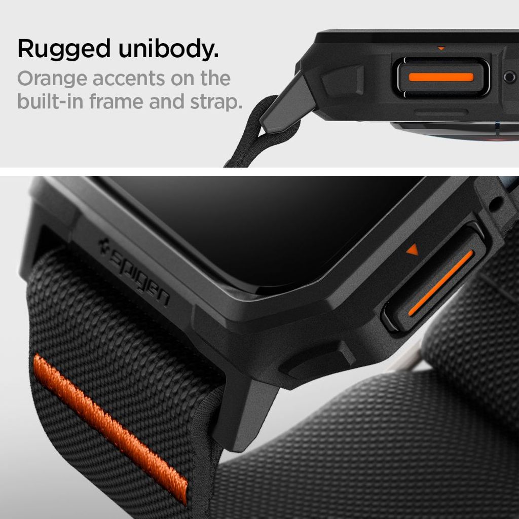 Spigen Lite Fit Pro Klokkereim til Apple Watch 44/45 mm - Matte Black