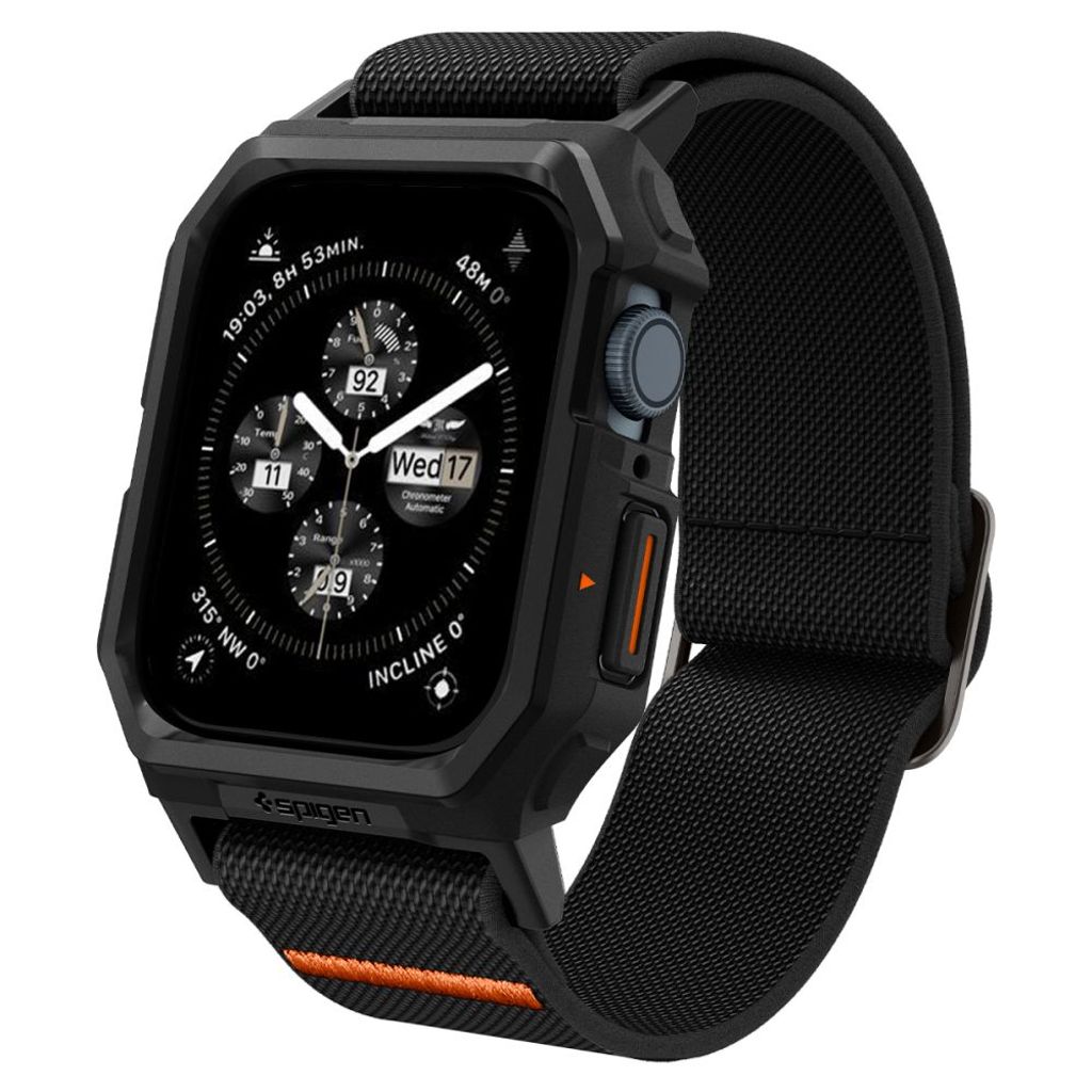 Spigen Lite Fit Pro Klokkereim til Apple Watch 44/45 mm - Matte Black