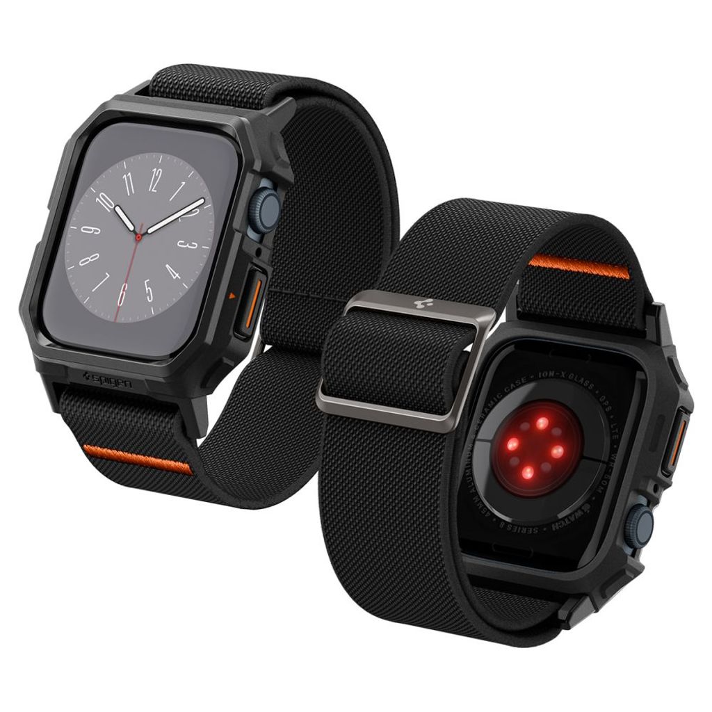 Spigen Lite Fit Pro Klokkereim til Apple Watch 44/45 mm - Matte Black