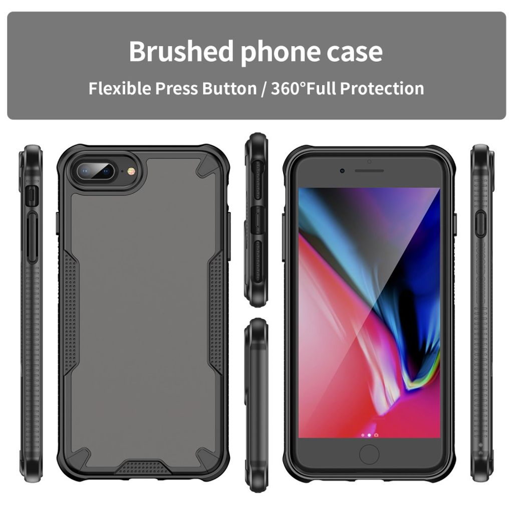 iPhone 8 Plus / 7 Plus Cover - Sort