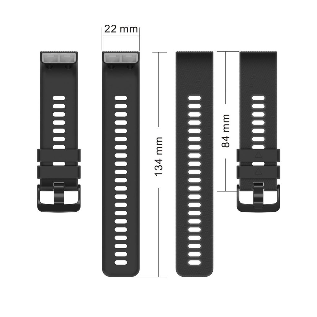 Garmin Forerunner 35 / 30 Klokkereim med Svart Spenne - Svart