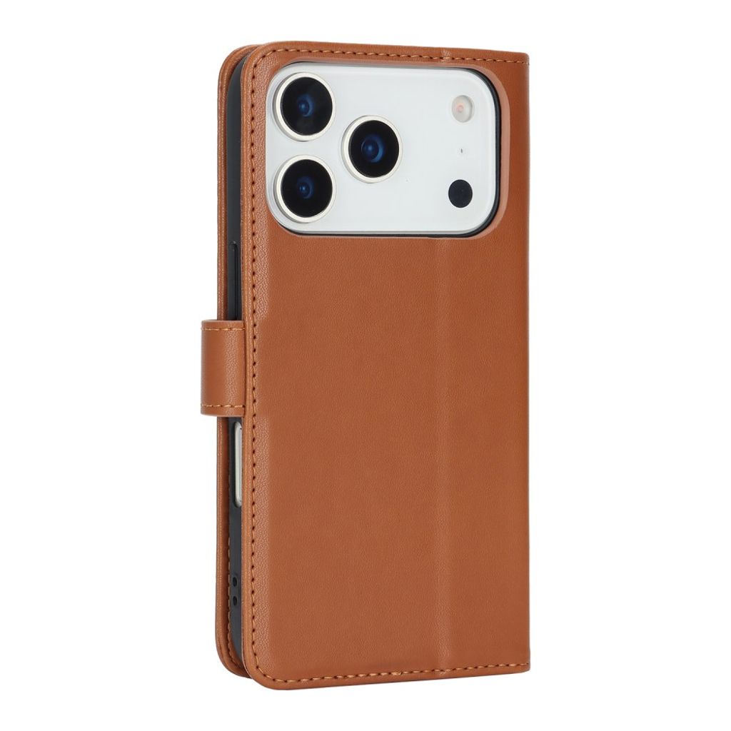 iPhone 17 Pro Max Cover with Stand - Light Brown