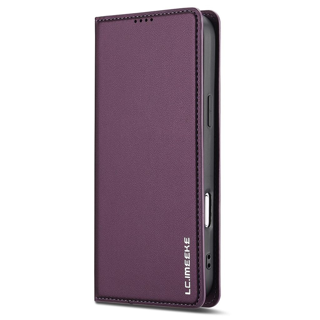 LC.IMEEKE iPhone 17 Pro Max Wallet Cover - Purple