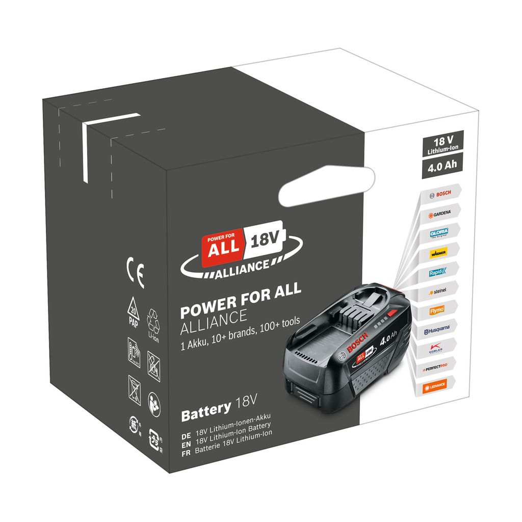 Bosch PBA 18V batteri 4Ah Li-ion – Original