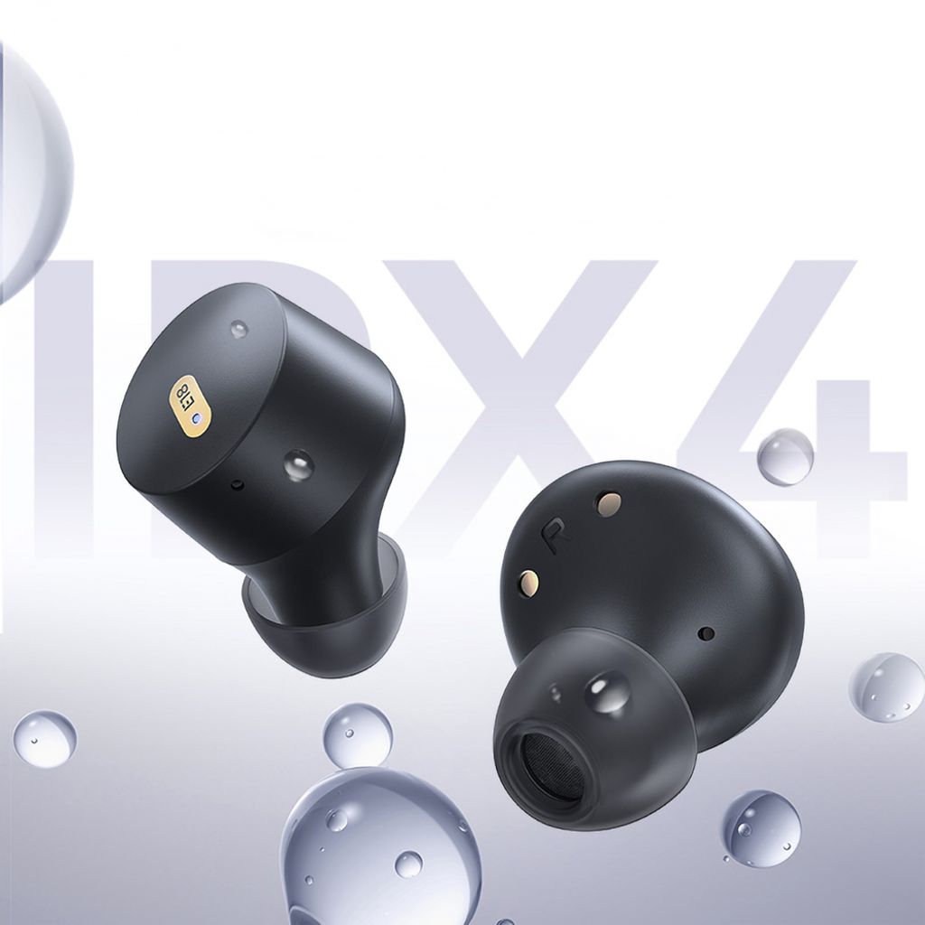 Baseus Bowie E18 trådlösa TWS hörlurar med ENC och IPX4 – svart