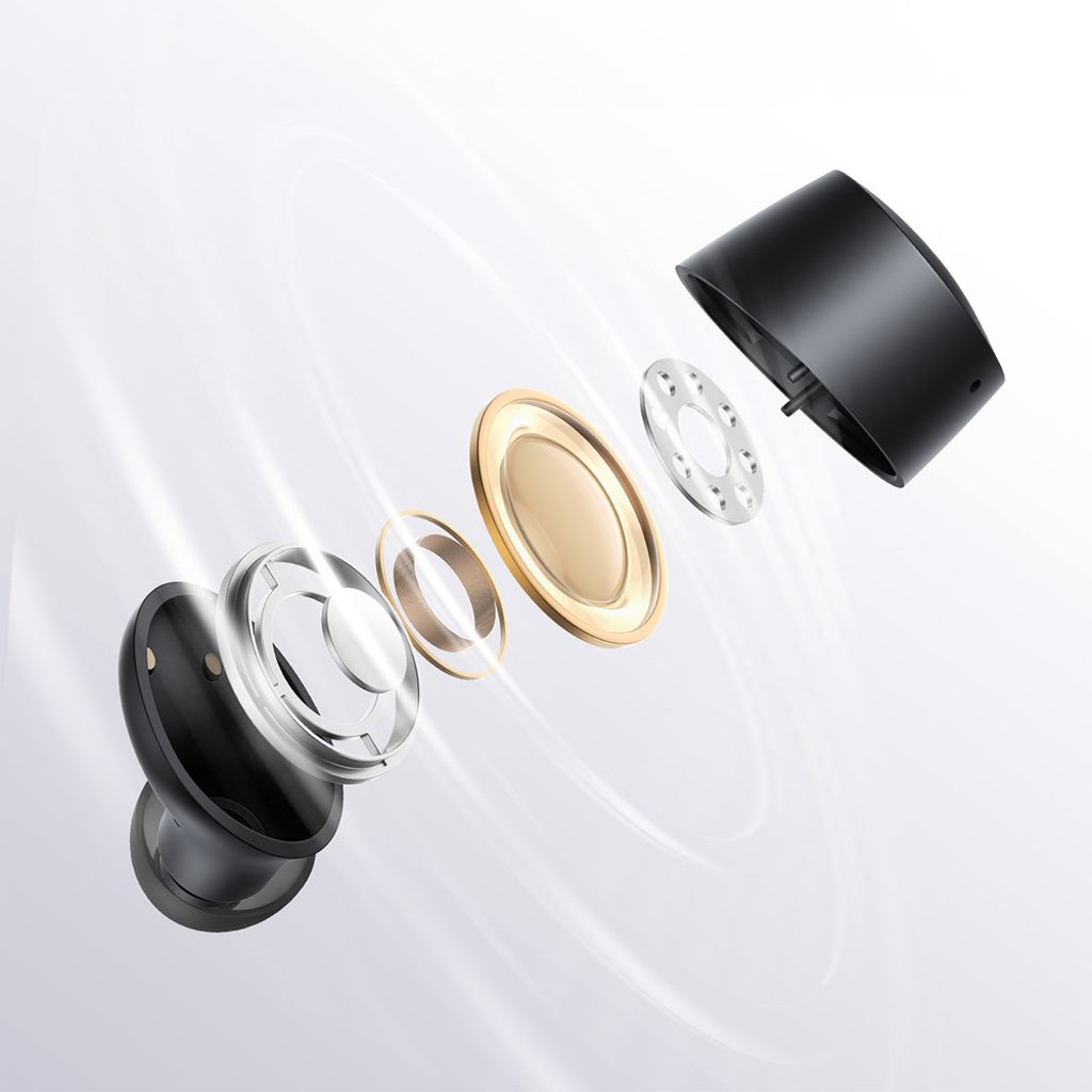 Baseus Bowie E18 trådlösa TWS hörlurar med ENC och IPX4 – svart