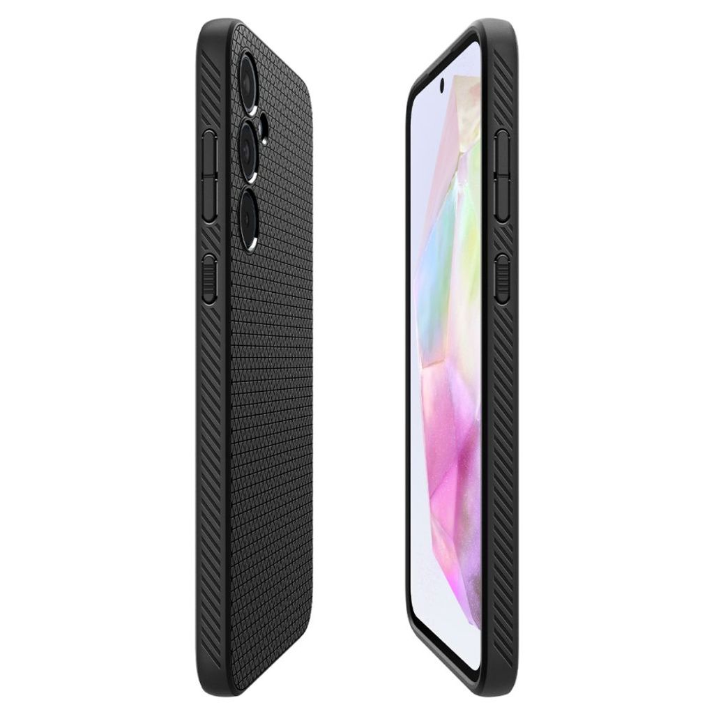 Spigen Liquid Air Cover til Samsung Galaxy A35 5G - Matte Black