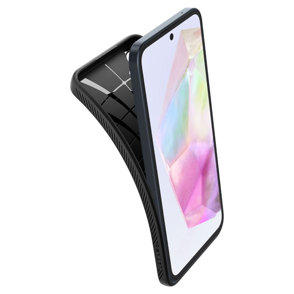 Spigen Liquid Air Cover til Samsung Galaxy A35 5G - Matte Black