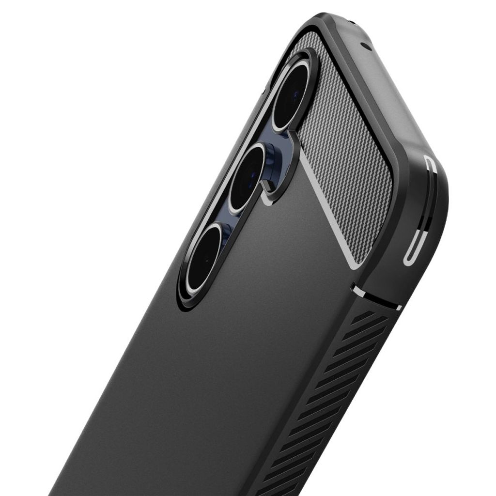 Spigen Rugged Armor Skal till Samsung Galaxy A55 5G - Matte Black