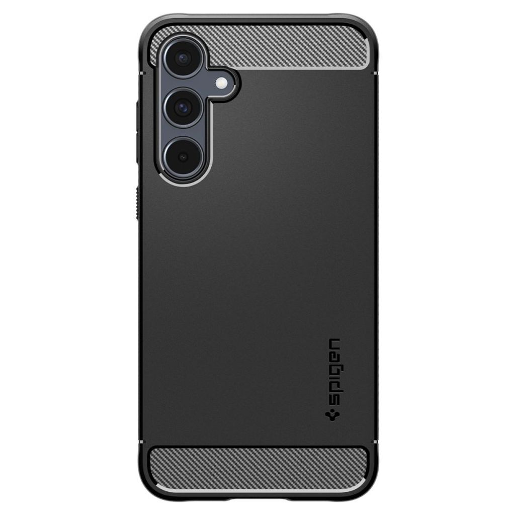 Spigen Rugged Armor Skal till Samsung Galaxy A55 5G - Matte Black