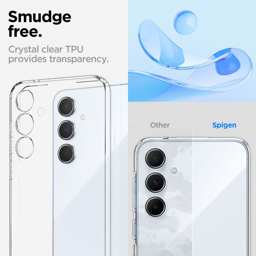 Spigen Liquid Crystal Skärmskydd till Samsung Galaxy A55 5G