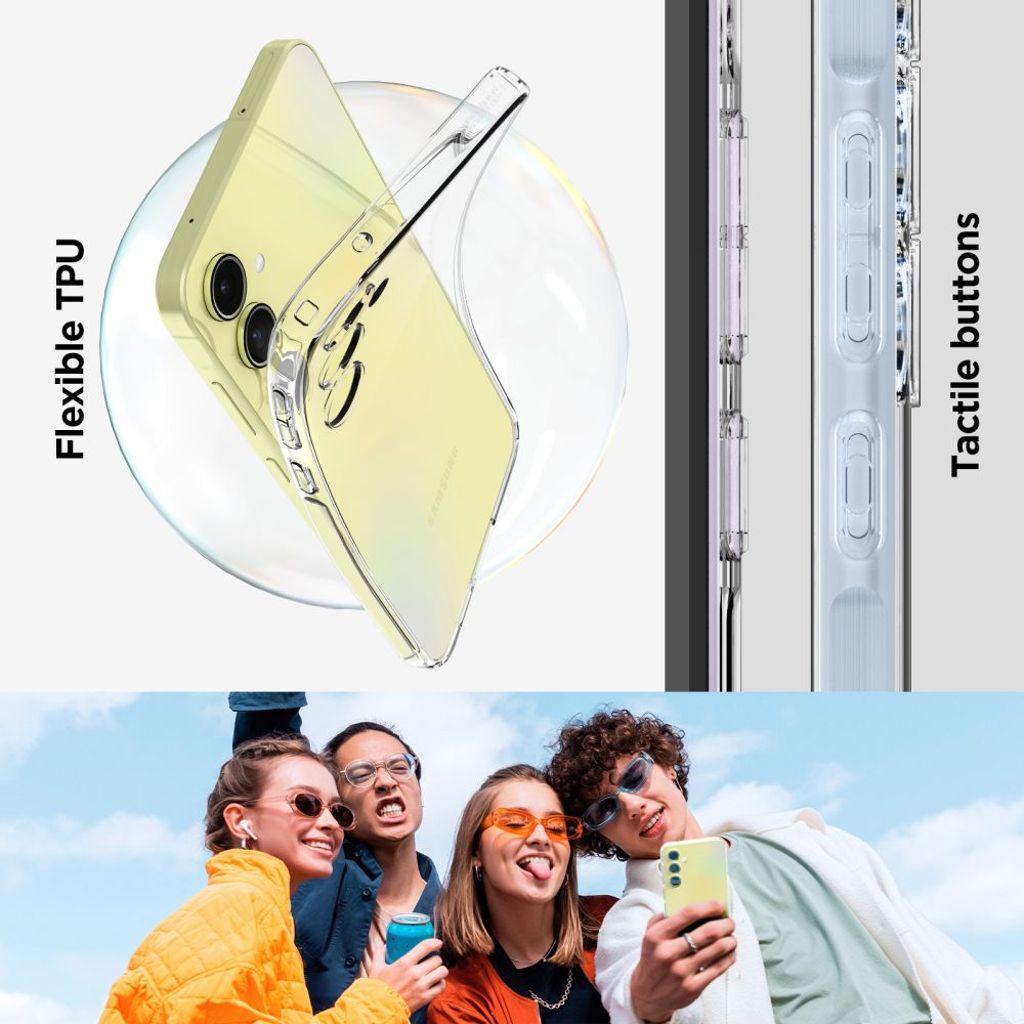 Spigen Liquid Crystal Skärmskydd till Samsung Galaxy A55 5G